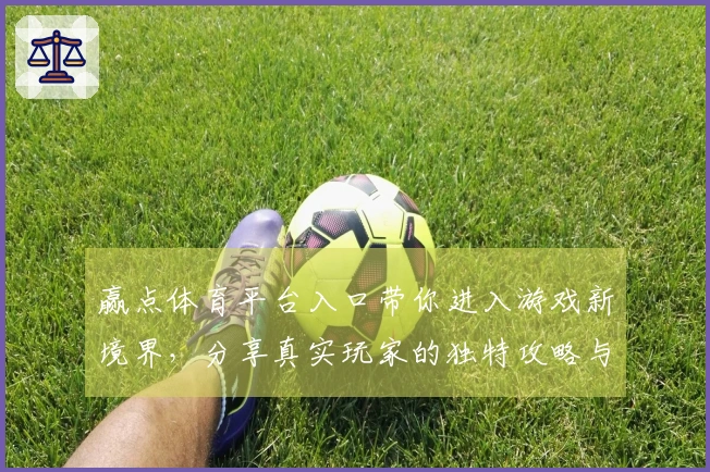 赢点体育平台入口带你进入游戏新境界,分享真实玩家的独特攻略与经验